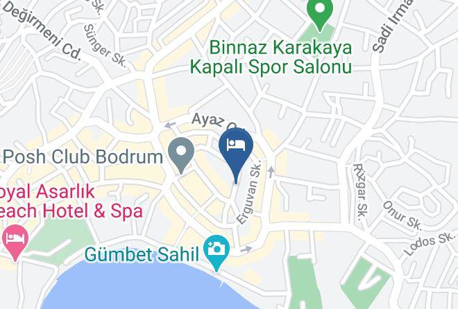 Bodrum - The Poyz Hotel Bodrum Maps