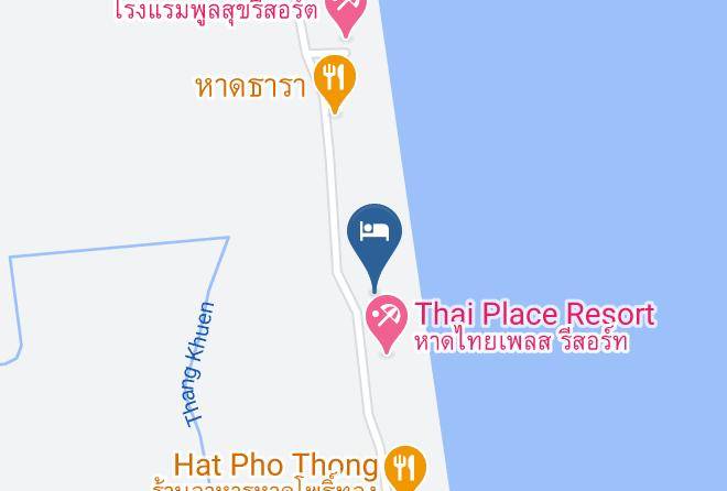 Amphoe Tha Sala - The Pp Beach Resort Tasala Maps