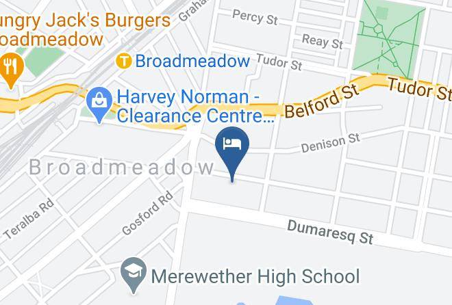 Newcastle - Hamilton On Everton Maps