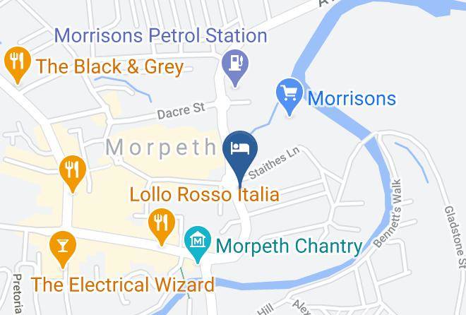 Northumberland - The Premier Lodge Maps