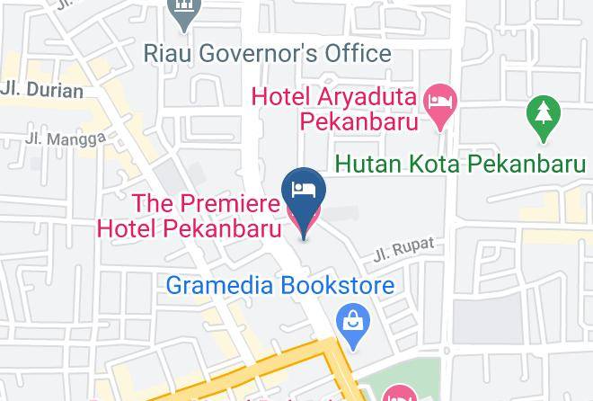 Pekanbaru - The Premiere Hotel Pekanbaru Maps