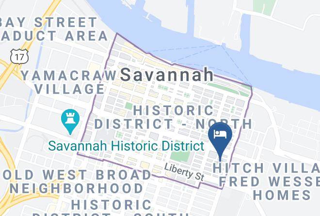 Chatham - The Present Hotel Maps