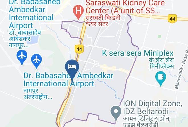 Nagpur - The Pride Hotel Nagpur Maps