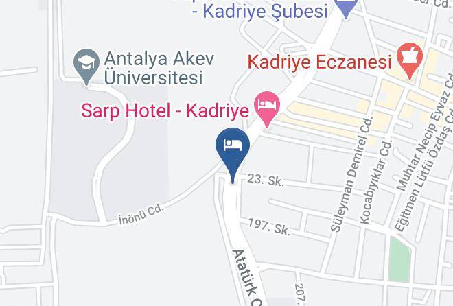 Serik - The Prime Garden Hotel Maps
