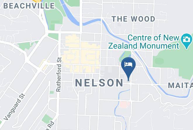 Nelson - The Prince Albert Backpackers & Bar Maps