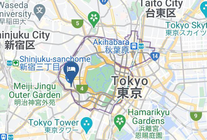 Chiyoda Ward - The Prince Gallery Tokyo Kioicho A Luxury Collection Hotel Maps