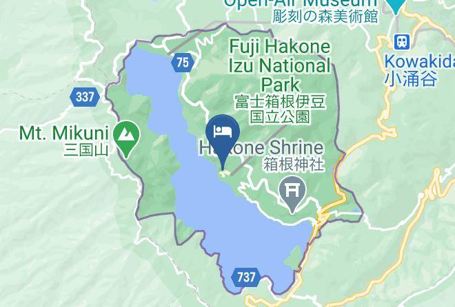 Hakone Townashigarashimo District - The Prince Hakone Ashinoko Maps