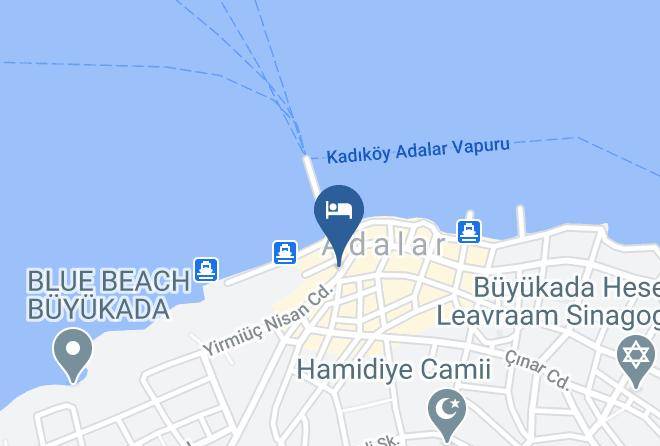Adalar - Buyukada Princess Hotel Maps
