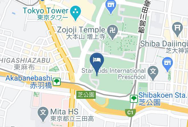 Minato Ward - The Prince Park Tower Tokyo Maps