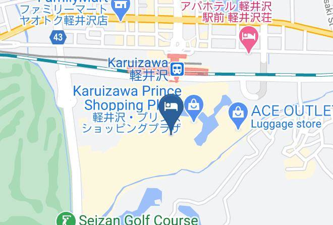 Karuizawa Townkitasaku District - Prince Grand Resort Karuizawa Maps