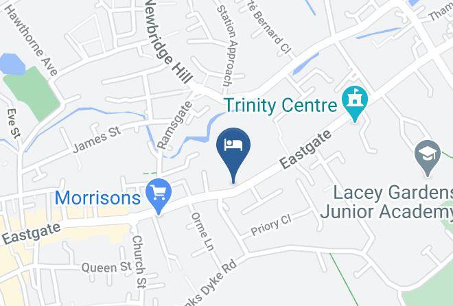 Lincs - The Priory Hotel Maps