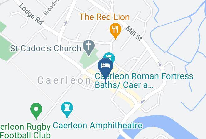 Newport - The Priory Hotel & Restaurant Caerleon Maps