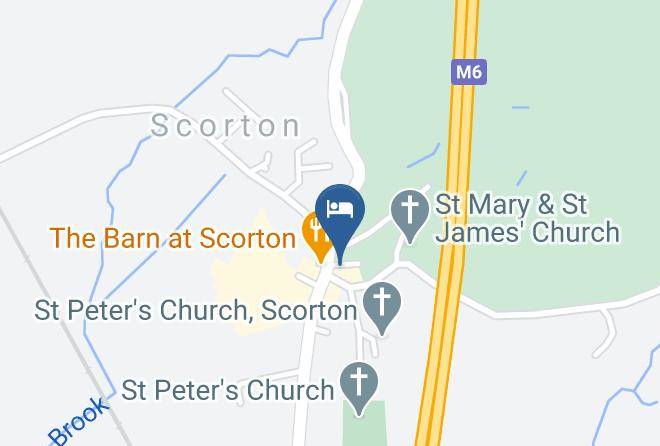 Lancs - The Priory Restaurant Maps
