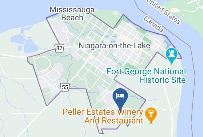 Niagara - The Promenade Accommodation Maps