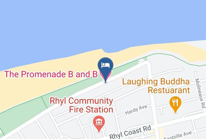 Denbighshire - The Promenade B And B Maps