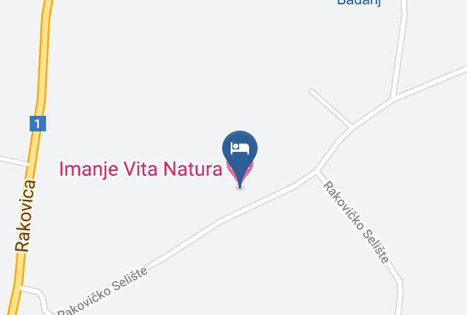 Rakovica - The Property Vita Natura Maps