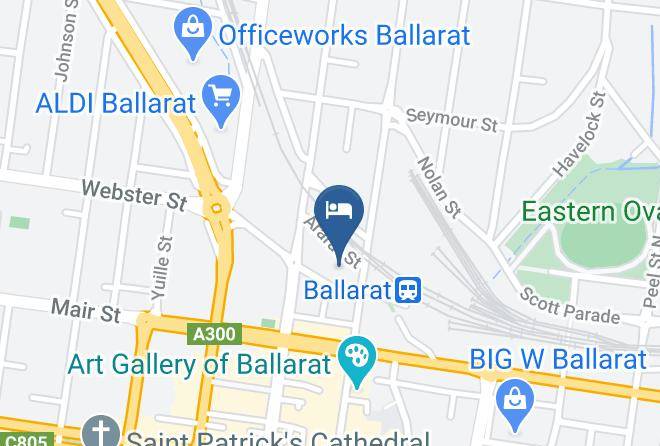 Ballarat - The Provincial Hotel Maps