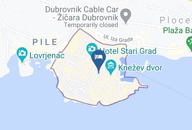 Dubrovnik - The Pucic Palace Maps