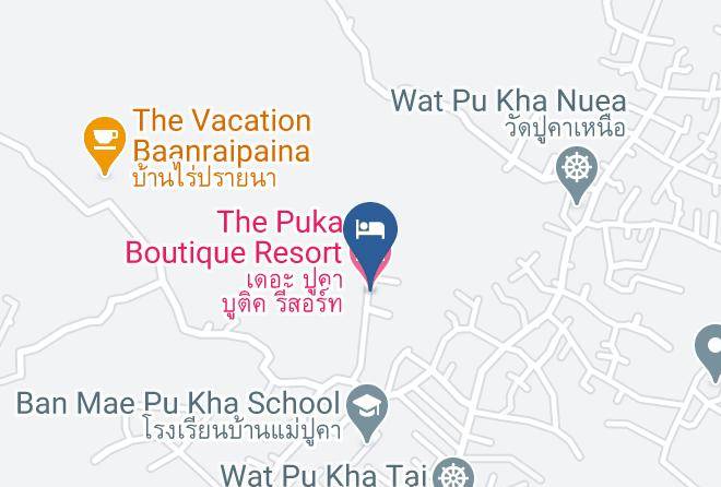 Amphoe San Kamphaeng - The Puka Boutique Resort Maps