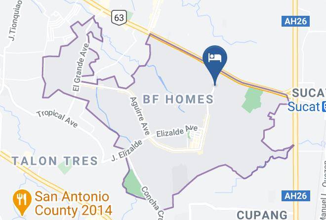 Metro Manila - The Purple Tree Bed And Breakfast Maps