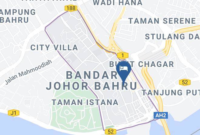 Johor Bahru - The Puteri Pacific Johor Bahru Maps