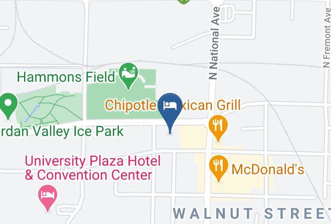 The Q Hotel & Suites Map