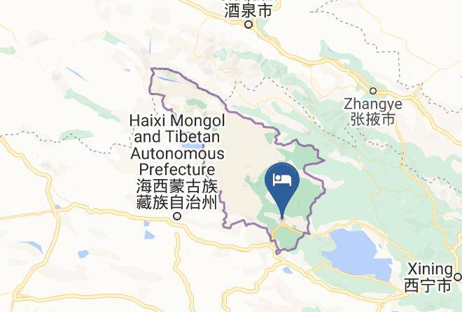 Haixi Aut Prefecture - The Qomolangma Hotel Maps