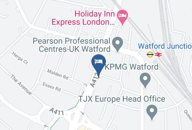 The Quarters Watford Map