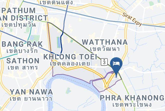 Phra Nakhon - The Qube Fifty Hotel Maps