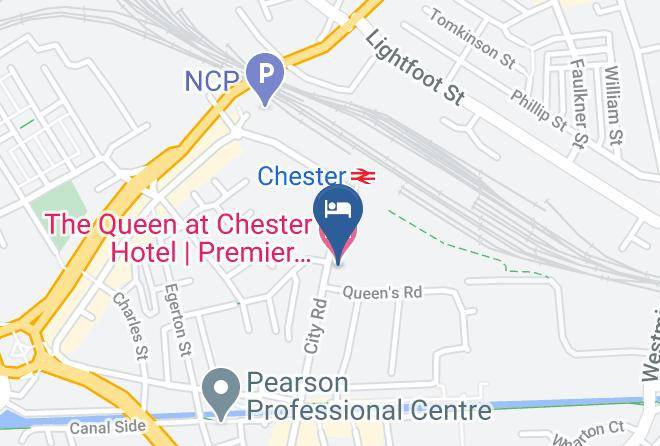 Cheshire - The Queen At Chester Hotel Premier Collection By Best Western Maps