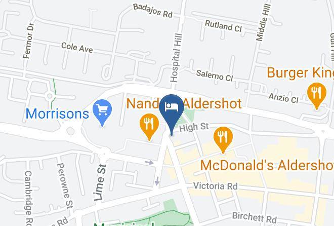 Hants - The Queen Hotel Maps