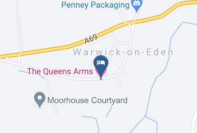 Cumbria - The Queens At Warwick On Eden Maps
