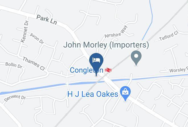 Cheshire East - The Queens Head Pub Congleton Maps