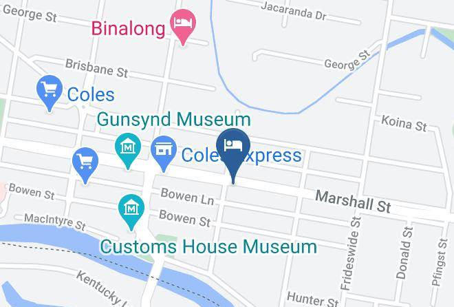 Goondiwindi - The Queensland Hotel Maps