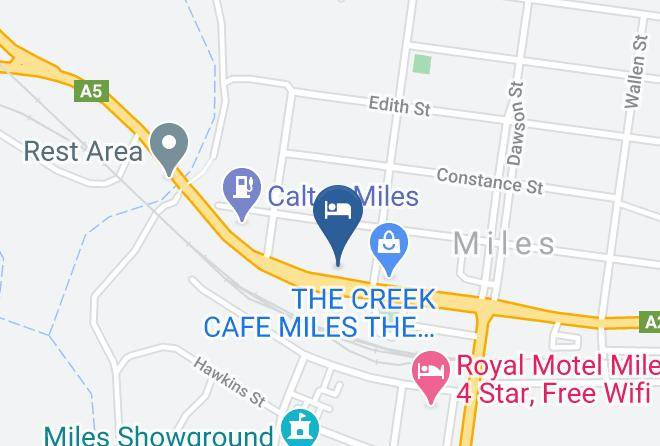 Western Downs - The Queensland Hotel Maps