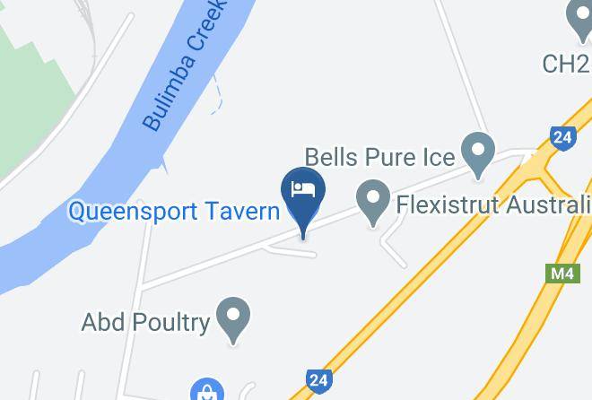 Brisbane - The Queensport Tavern And Motel Maps