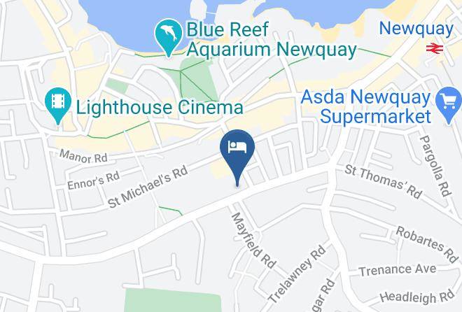 Cornwall - The Quies Hotel Maps