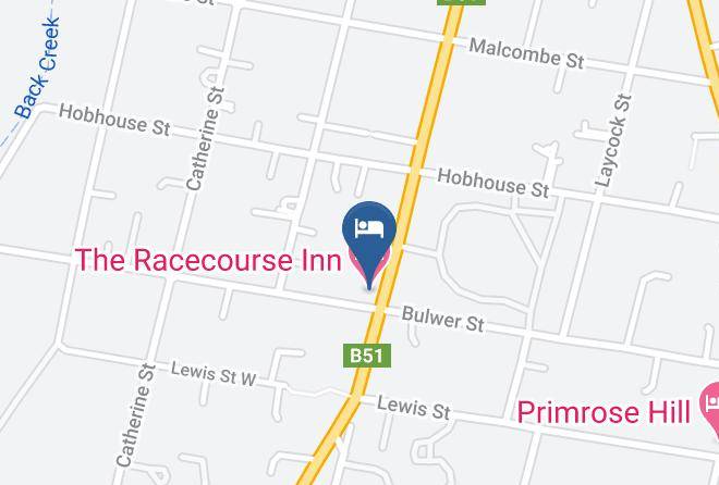 Northern Midlands - The Racecourse Inn Maps