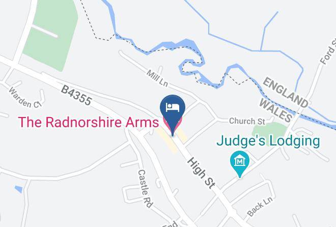 Powys - The Radnorshire Arms Hotel Maps