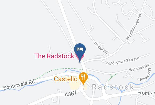 Bath And North East Somerset - The Radstock Hotel Maps