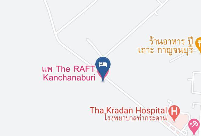 Amphoe Si Sawat - The Raft Kanchanaburi Maps