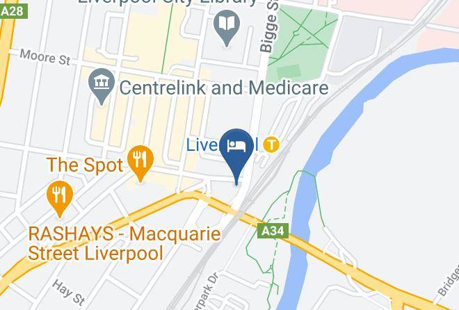 Liverpool - The Railway Hotel Maps