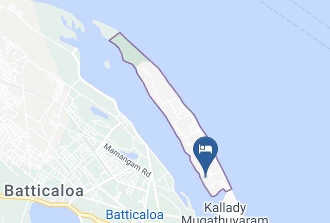 The Rain Hotel & Restaurant Map