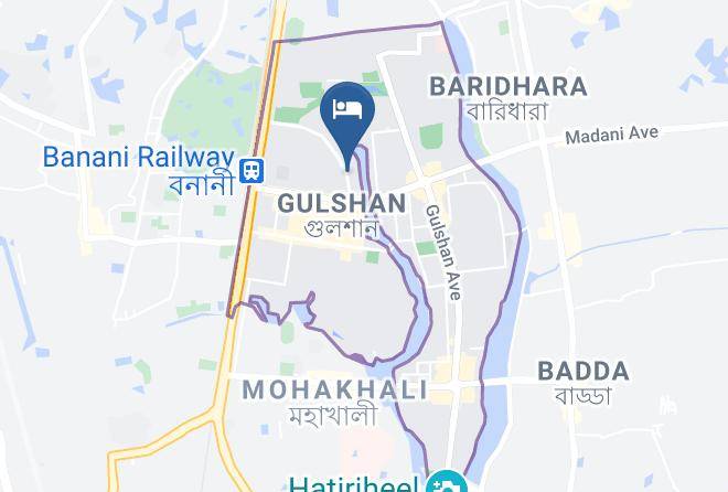 The Raintree Dhaka Map