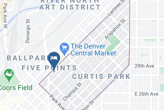 Denver - The Ramble Hotel Maps