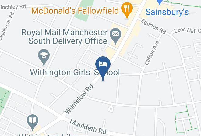 Greater Manchester - The Rams Lodge Maps