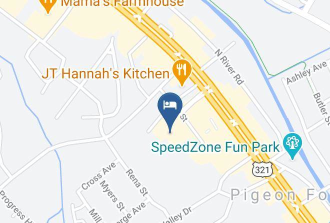 Sevier - The Ramsey Hotel And Convention Center Maps