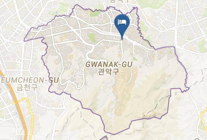 Gwanakgu - The Raum Hotel Maps