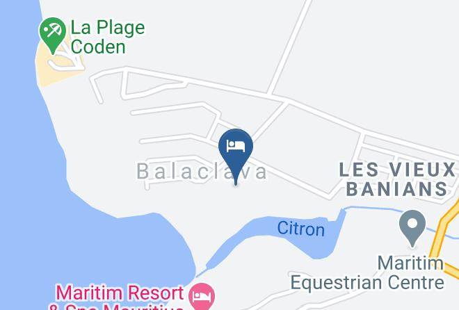 Grande Pointe Aux Piments - The Ravenala Attitude Hotel Maps