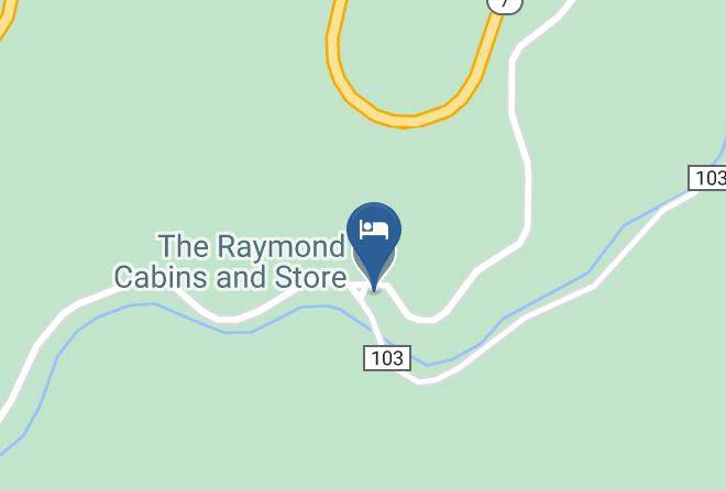 Boulder - The Raymond Cabins And Store Maps